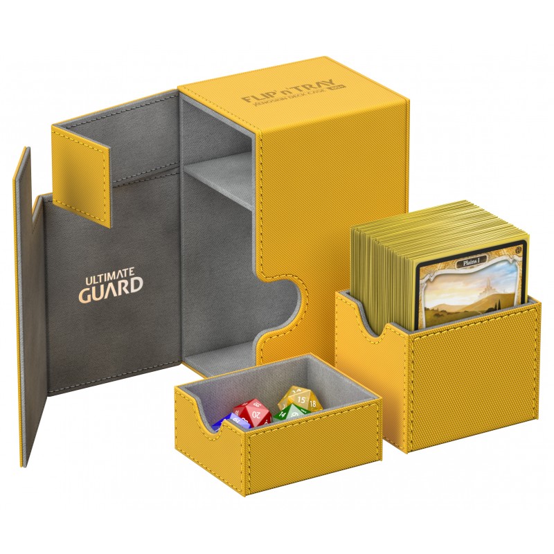 Ultimate Guard Flip'n'Tray™ 80Card Deck Box, Amber